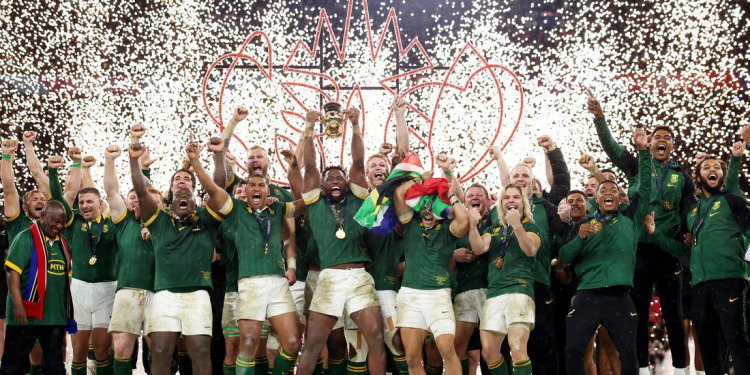 Rugby World Cup 2023: Sudáfrica levantó por cuarta vez la Copa William Webb Ellis