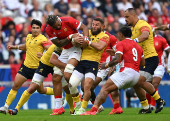 Rugby World Cup 2023: Tonga derrotó a Rumania con punto bonus en la despedida del Grupo B