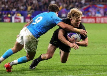 Rugby World Cup 2023: Nueva Zelanda derrotó a Uruguay y está en cuartos de final