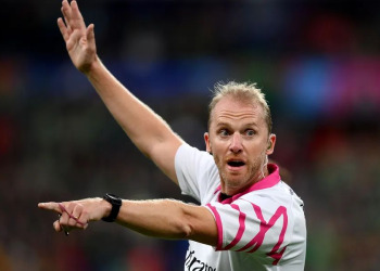 Barnes será el árbitro de la final de la Rugby World Cup 2023