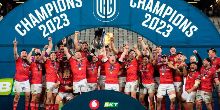 United Rugby Championship: Munster Rugby sale a defender el título