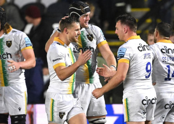 Gallagher Premiership: Victoria de Northampton Saints en el cierre de la tercera fecha