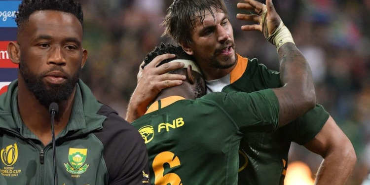 Etzebeth se despachó con una réplica letal con Kolisi después de irse a Racing 92