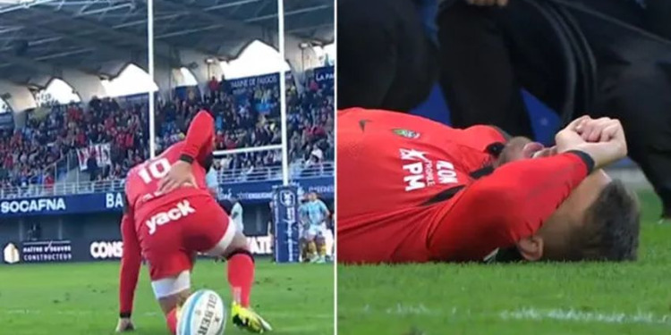 Dan Biggar sufre una aterradora lesión a mitad de conversión