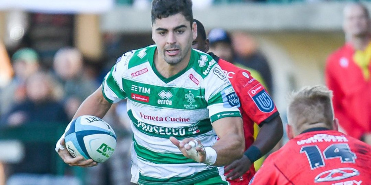 United Rugby Championship: Con try de “Kiki” Mendy, Benetton le ganó a Emirates Lions