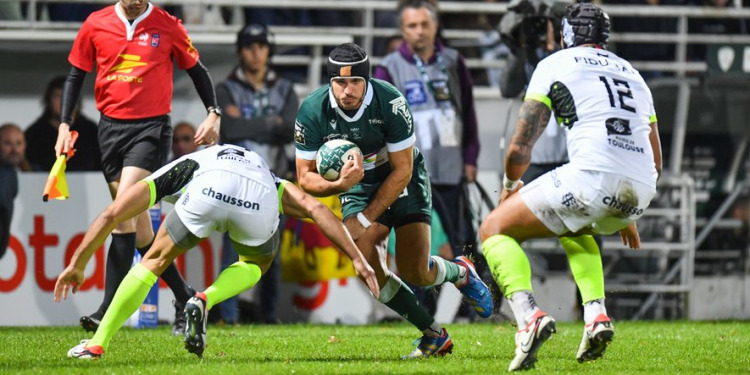 Top 14: Pau le ganó al campeón y se subió a lo más alto en las estadísticas