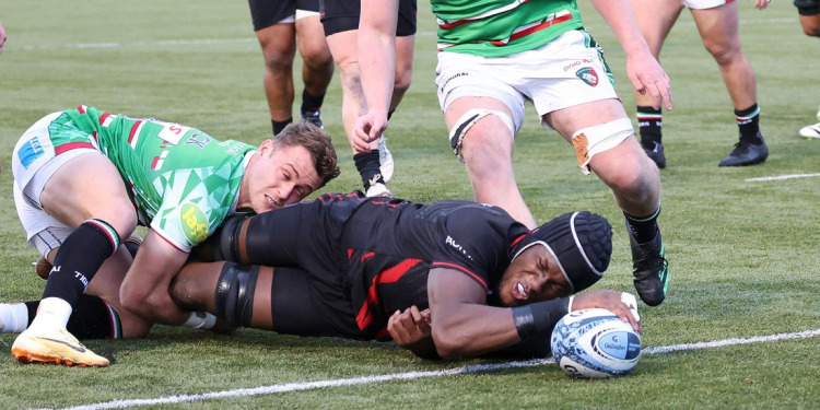 Gallagher Premiership: Saracens recuperó a sus figuras y pudo con Leicester Tigers