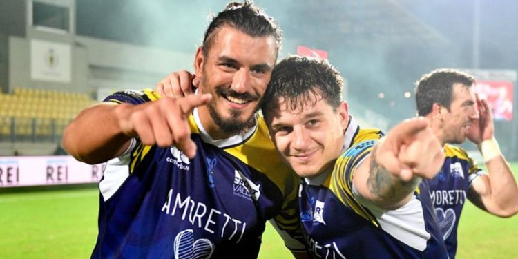 United Rugby Championship: Con Prisciantelli como protagonista, Zebre Parma le ganó a Sharks 