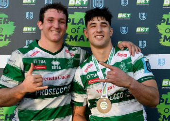 United Rugby Championship: Benetton Rugby se quedó con el clásico italiano
