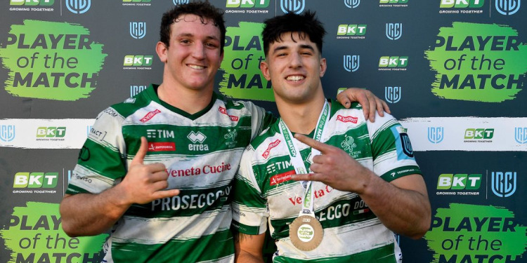 United Rugby Championship: Benetton Rugby se quedó con el clásico italiano