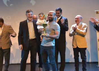 Gastón Revol, el premio mayor en la entrega de los Córdoba Cuna de Campeones