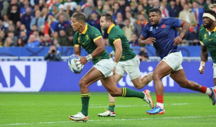 Handré Pollard: “No estoy seguro que exista otro grupo como el de los Springboks en el rugby”