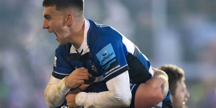 Gallagher Premiership: Bath Rugby ganó y llegó a los primeros puestos