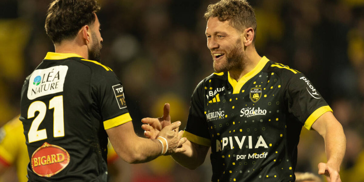 Top 14: La Rochelle goleó al último campeón