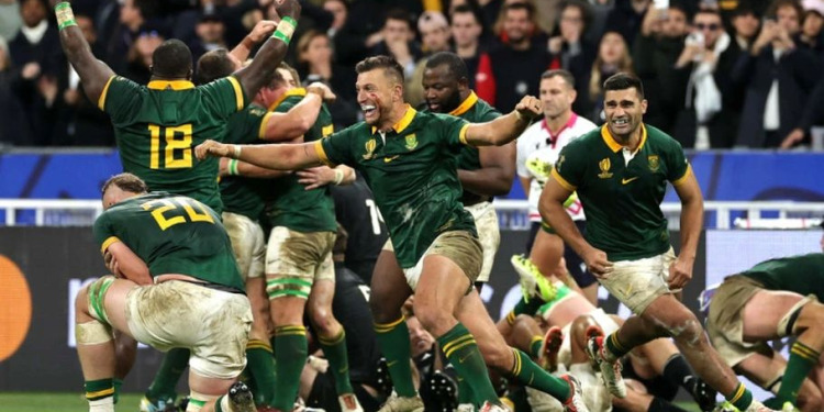 Handré Pollard: “No estoy seguro que exista otro grupo como el de los Springboks en el rugby”