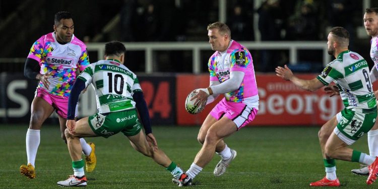 Challenge Cup: Newcastle Falcons y Perpignan no levantan cabeza