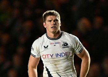 Saracens le puso precio al pase de Owen Farrell