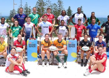 Svns 2024: Los capitanes realizaron la foto oficial en Perth