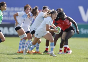 Plantel de Las Yaguaretés para el Sevens Challenger Series en Montevideo