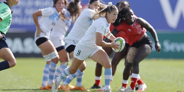 Plantel de Las Yaguaretés para el Sevens Challenger Series en Montevideo