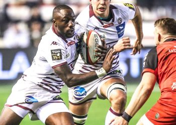 Top 14: Bordeaux-Bègles le ganó a Toulon en la última jugada