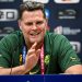 Rassie Erasmus: “Es un gran honor entrenar a los Springboks y estoy agradecido por la confianza depositada en mí”
