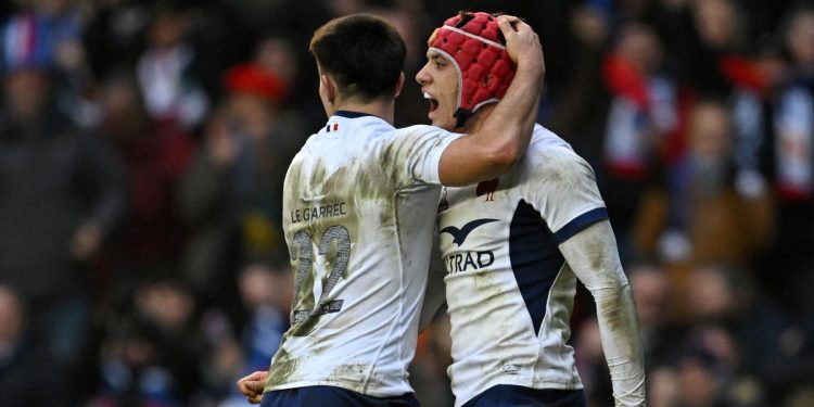 Seis Naciones: Con muy poco, Francia ganó en Murrayfield