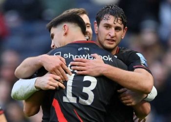 Gallagher Premiership: Saracens gusto y goleó a Harlequins en el Tottenham Hotspur Stadium