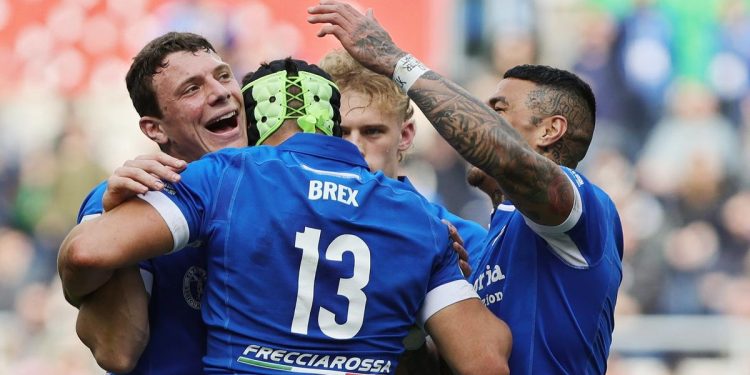 Seis Naciones: Primera alegría de Quesada al frente de Italia