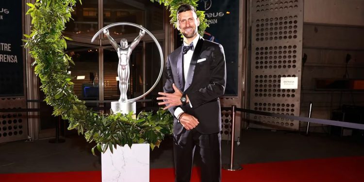 Premios Laureus 2024, Djokovic terminó festejando