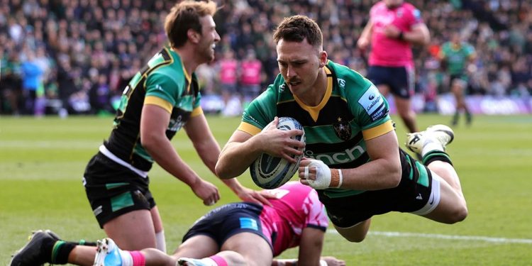 Gallagher Premiership: Northampton Saints reaccionó a tiempo y goleó a Leicester Tigers