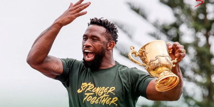 Siya Kolisi ha sido nombrado en la lista Time 100 de las personas más influyentes del mundo