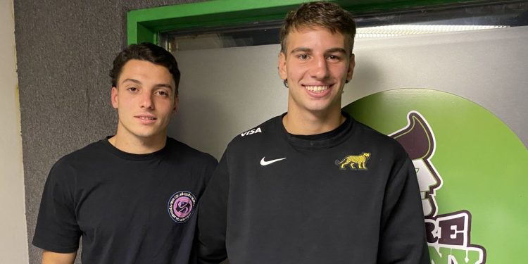 Los Pumitas, Facundo Rodríguez y Tomás Bocco, pasaron por “Apuntes de Rugby”
