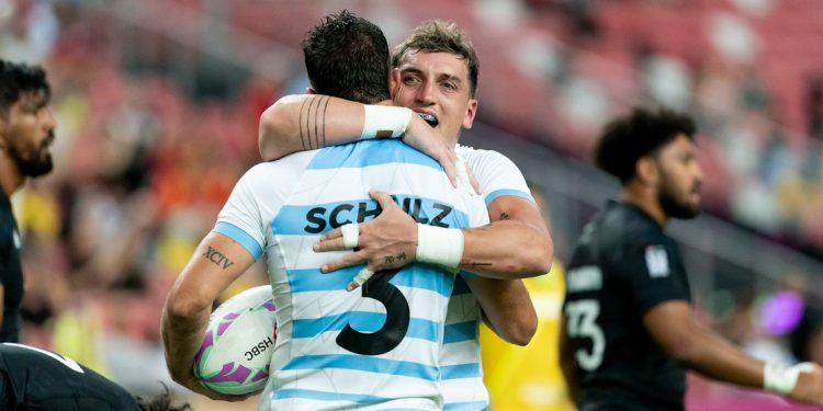 HSBC SVNS 2024: Los Pumas 7s mantienen intactas las chances de llegar a 4tos