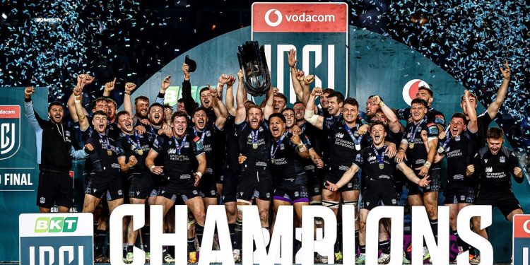 United Rugby Championship: Glasgow Warriors gritó campeón en Sudáfrica