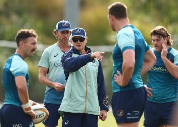 Los nervios de Joe Schmidt en la previa a su debut como entrenador de Australia