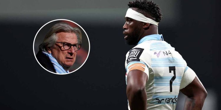 Jacky Lorenzetti, dueño de Racing 92, se mostró molesto por la actuación de Kolisi y Tuisova