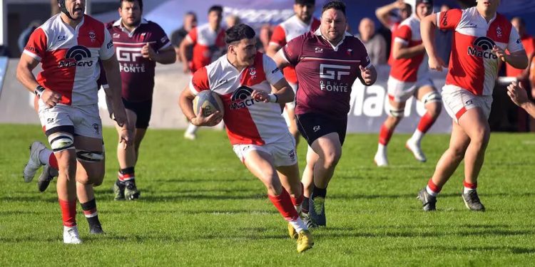 Rugby de Córdoba: Universitario defendió el resultado y se llevó un importante triunfo ante San Martín