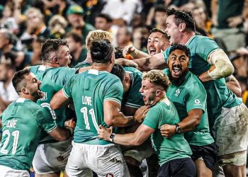 Ventana de julio: Irlanda ganó en Durban con un drop en tiempo cumplido