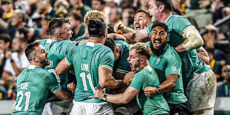 Ventana de julio: Irlanda ganó en Durban con un drop en tiempo cumplido