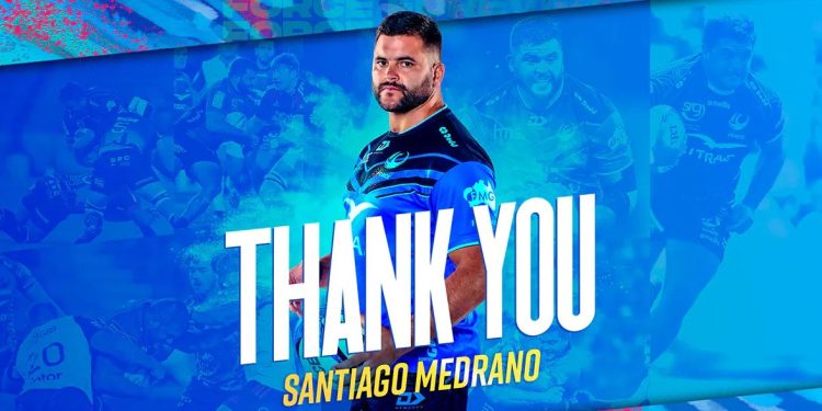 Santiago Medrano se despidió de Western Force