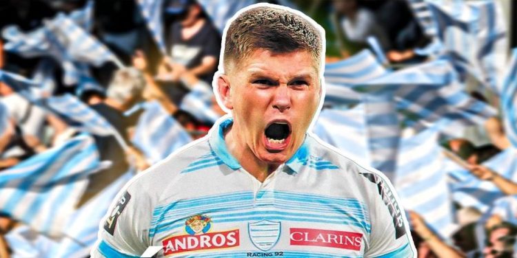 Owen Farrell fue visto en París con la mirada puesta en Racing 92