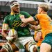 Rugby Championship: Sudáfrica tendrá dos debutantes como titulares ante Australia
