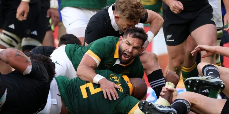 Rugby Championship: Johannesburgo fue testigo de otro triunfo de los Springboks