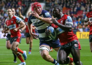 Premiership: Gloucester Rugby le ganó un partidazo a Bristol Bears