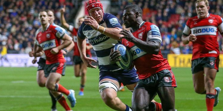 Premiership: Gloucester Rugby le ganó un partidazo a Bristol Bears