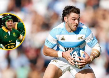 Cheslin Kolbe: “Mateo Carreras es un jugador fenomenal, excepcional y talentoso”