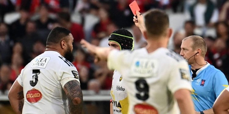 Las autoridades del rugby francés se oponen a las tarjetas rojas durante 20 minutos