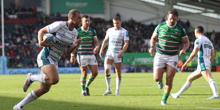 Premiership: Leicester tuvo un sólido segundo tiempo y venció a Gloucester Rugby
