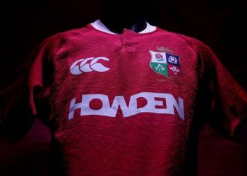 Se presentó la nueva camiseta de los British and Irish Lions